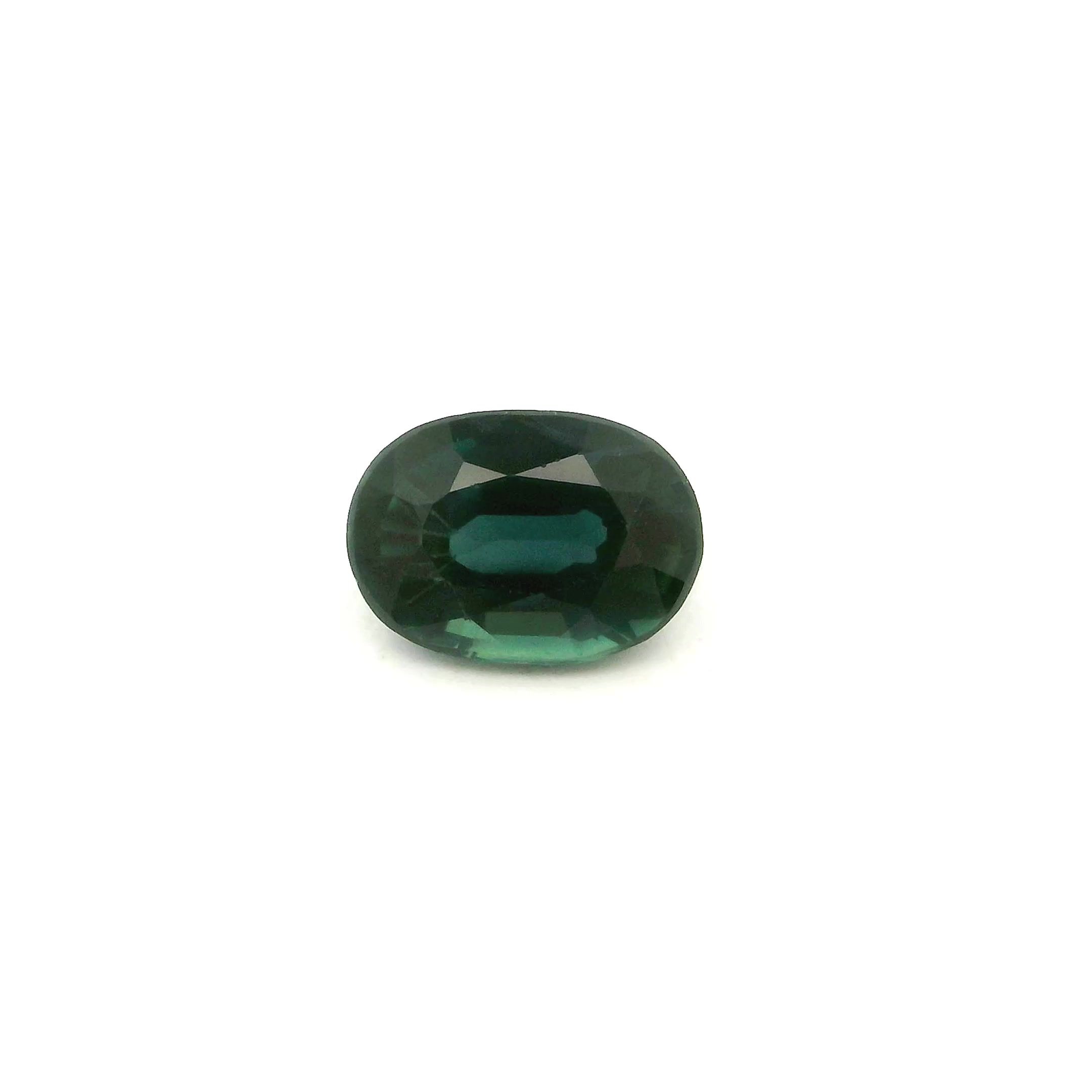 1.18 ct Oval Blue Natural Sapphire