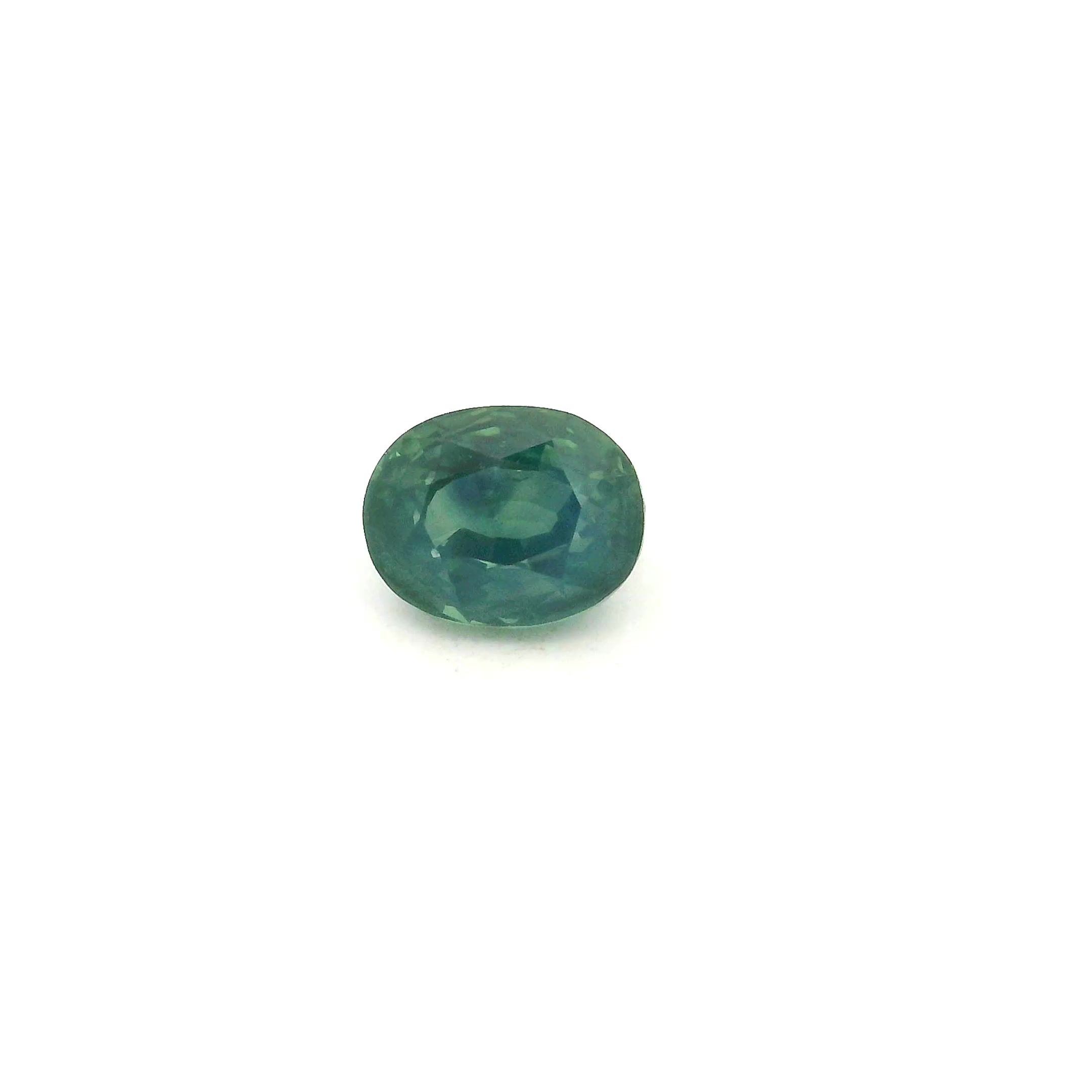 0.90 ct Oval Blue Natural Sapphire