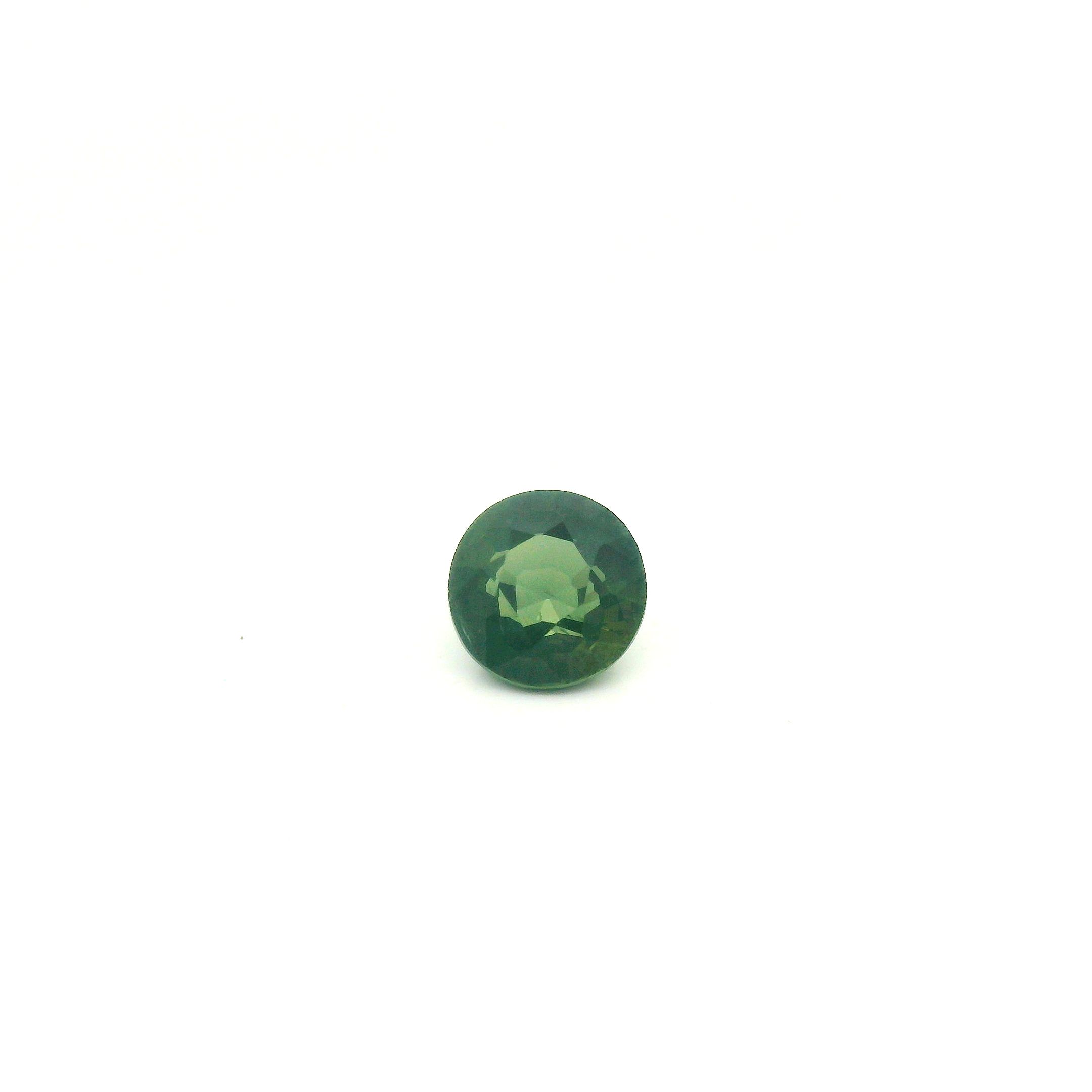 0.54 ct Round Blue Natural Sapphire