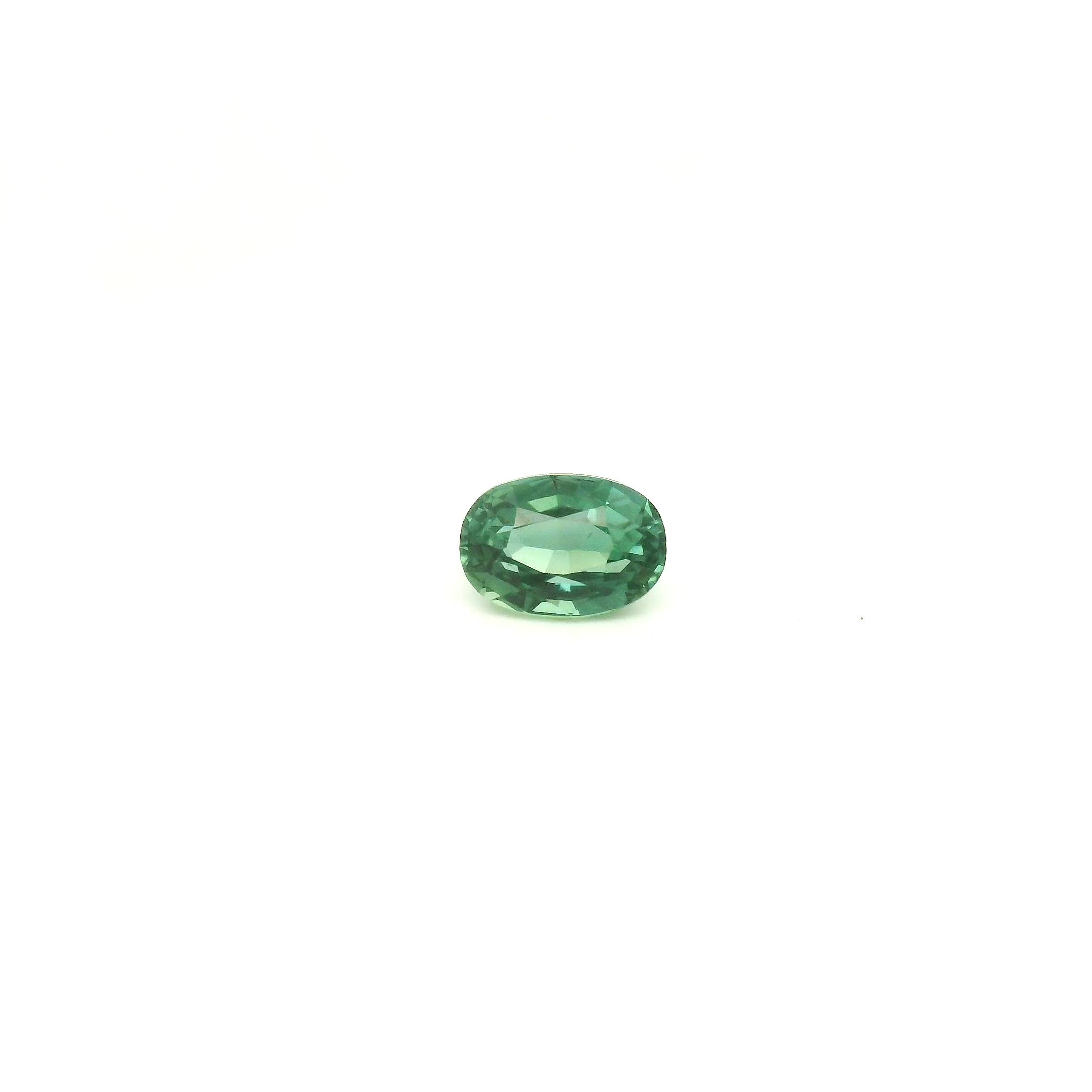 0.43 ct Oval Blue Natural Sapphire
