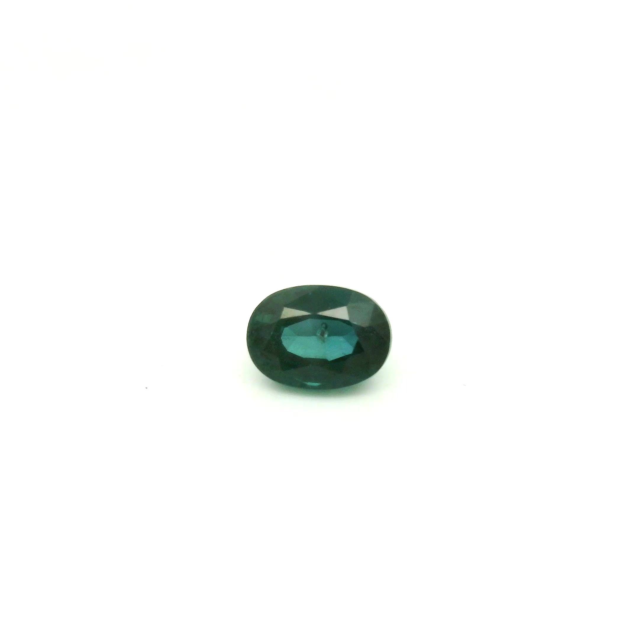 0.85 ct Oval Blue Natural Sapphire