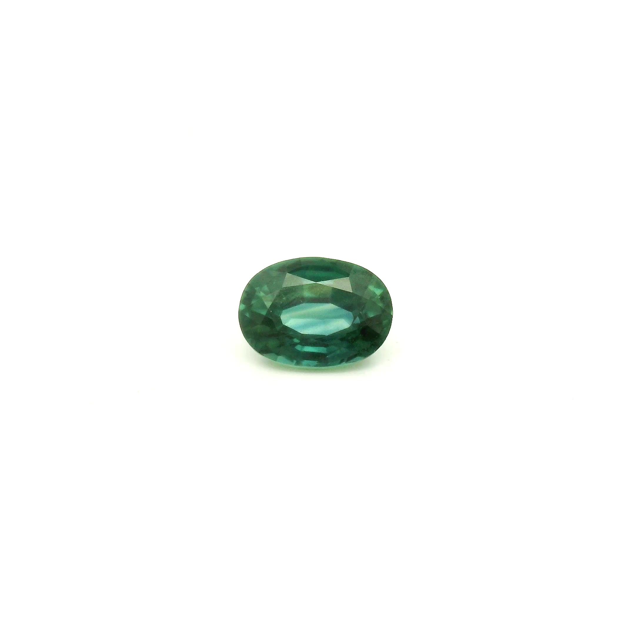 0.75 ct Oval Blue Natural Sapphire