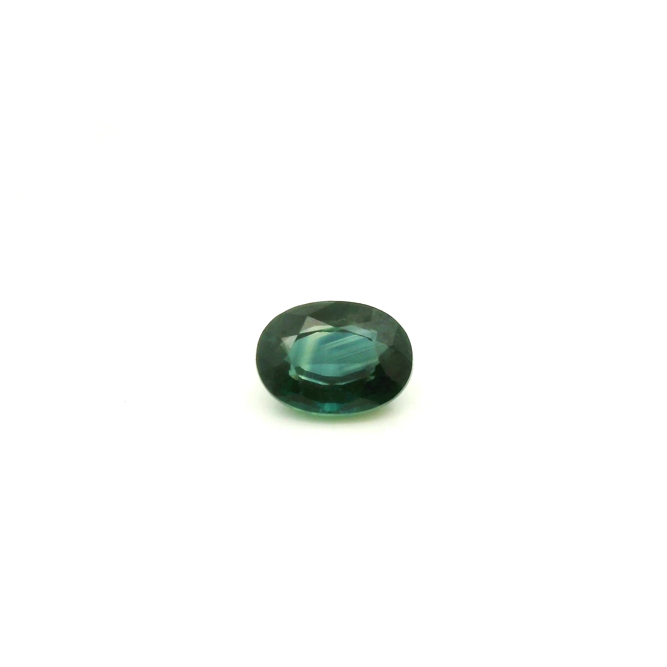 0.85 ct Oval Blue Natural Sapphire