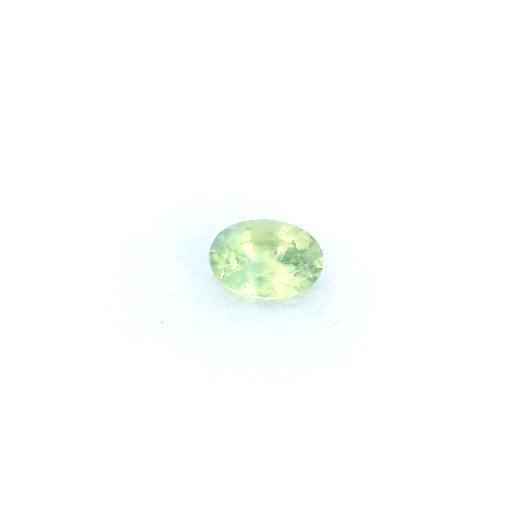 0.58 ct Oval Yellow Natural Sapphire