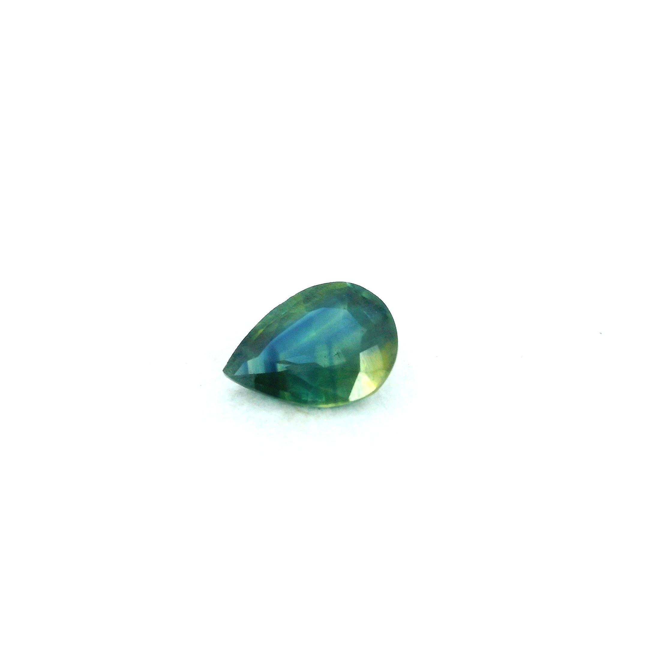 0.75 ct Pear Blue Natural Sapphire