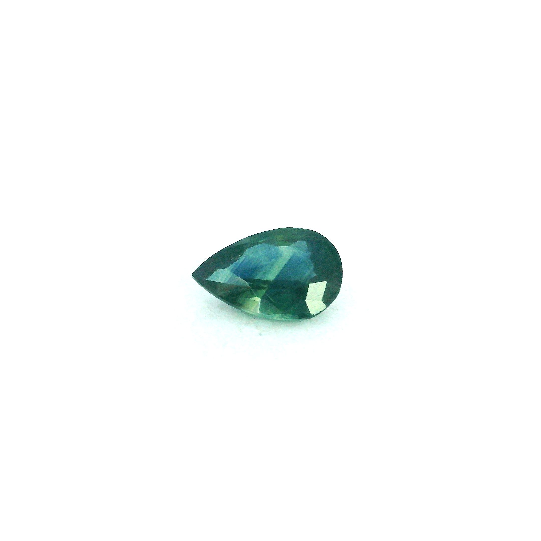 0.67 ct Pear Blue Natural Sapphire