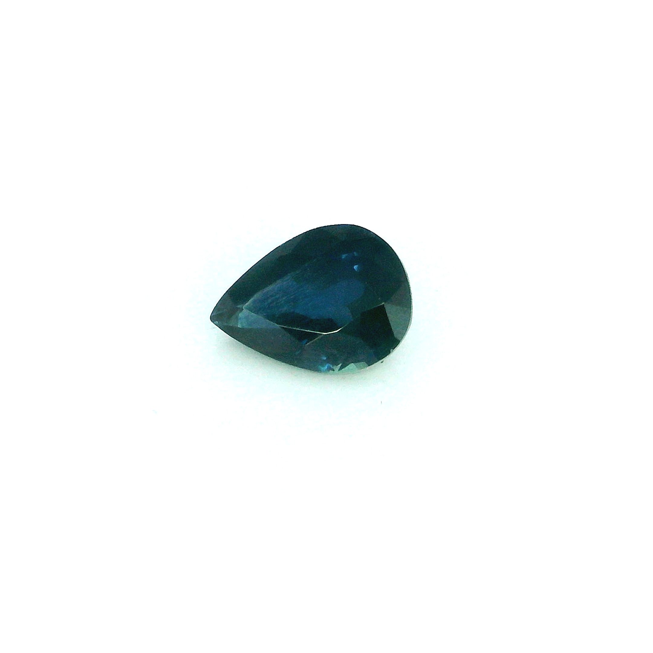 0.59 ct Pear Blue Natural Sapphire