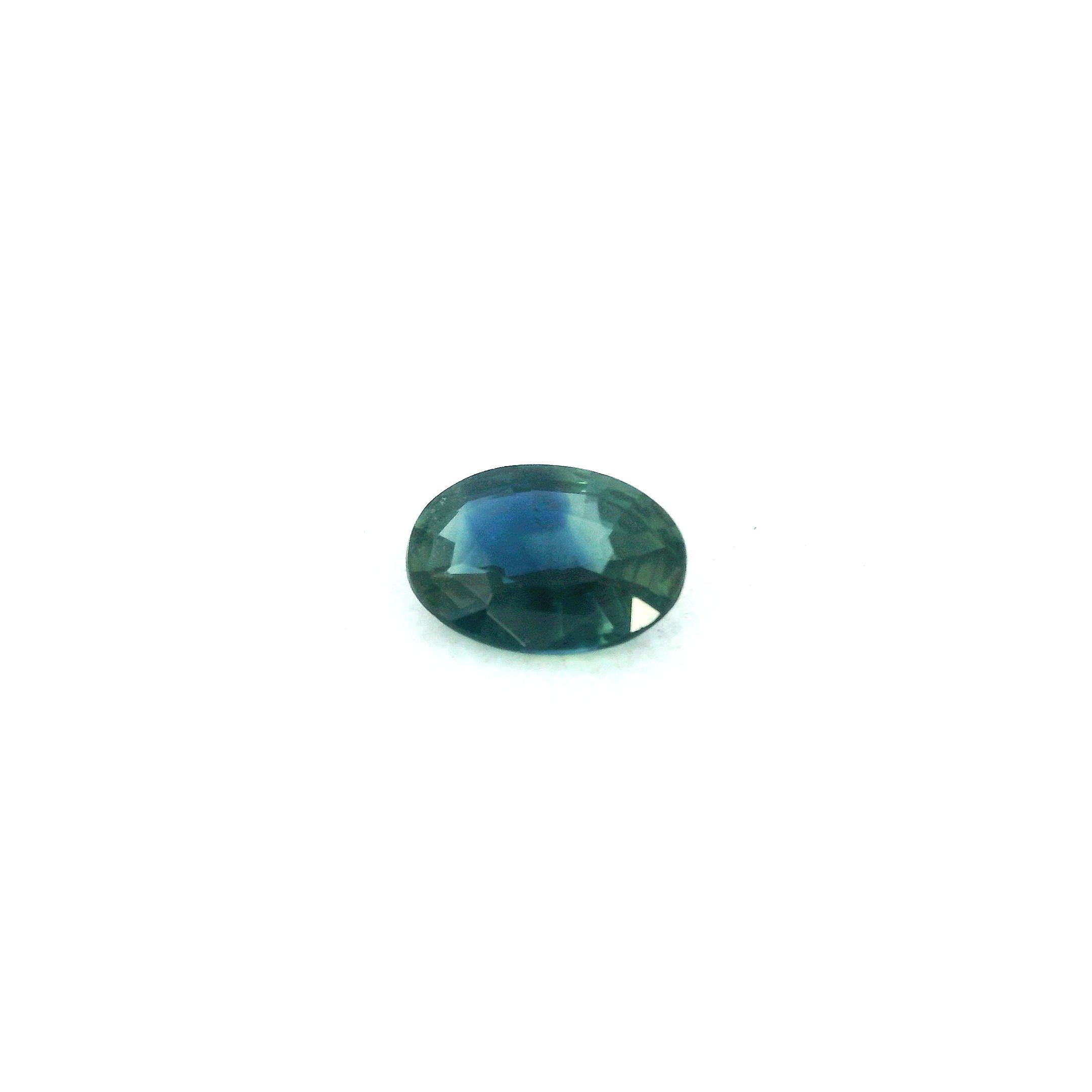 0.63 ct Oval Blue Natural Sapphire