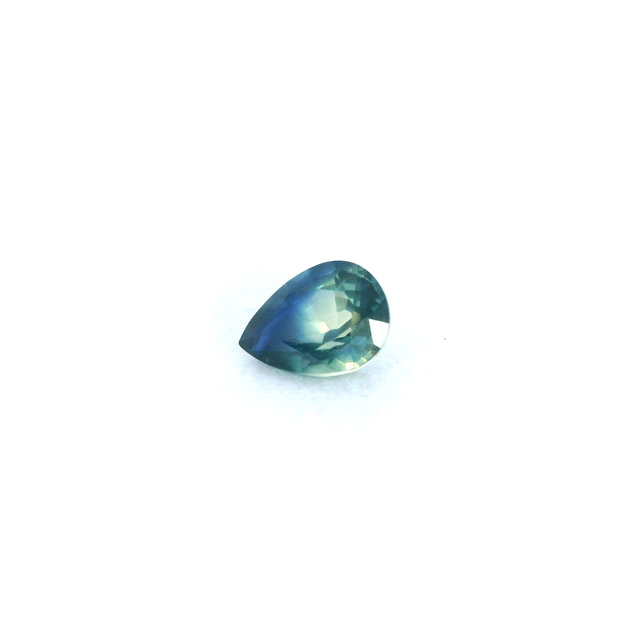 0.67 ct Pear Blue Natural Sapphire