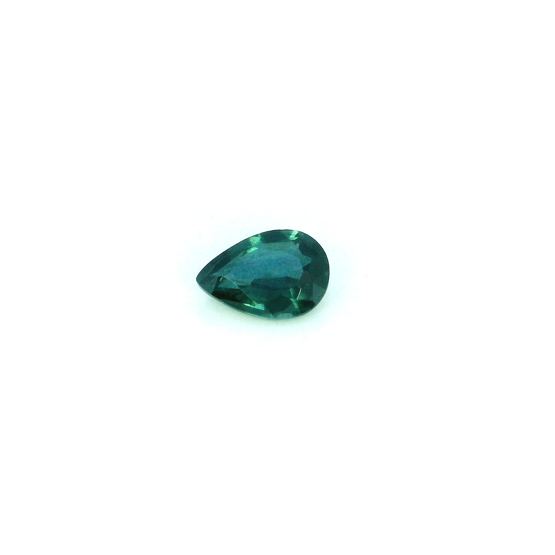 0.41 ct Pear Blue Natural Sapphire