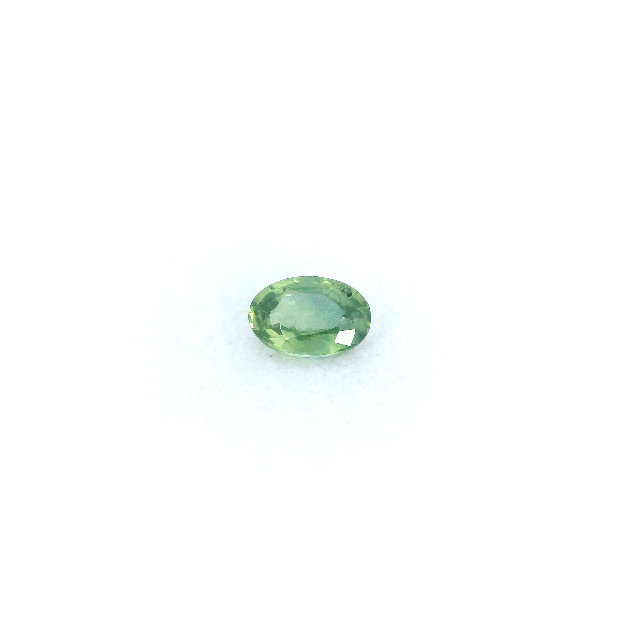 0.37 ct Oval Green Natural Sapphire