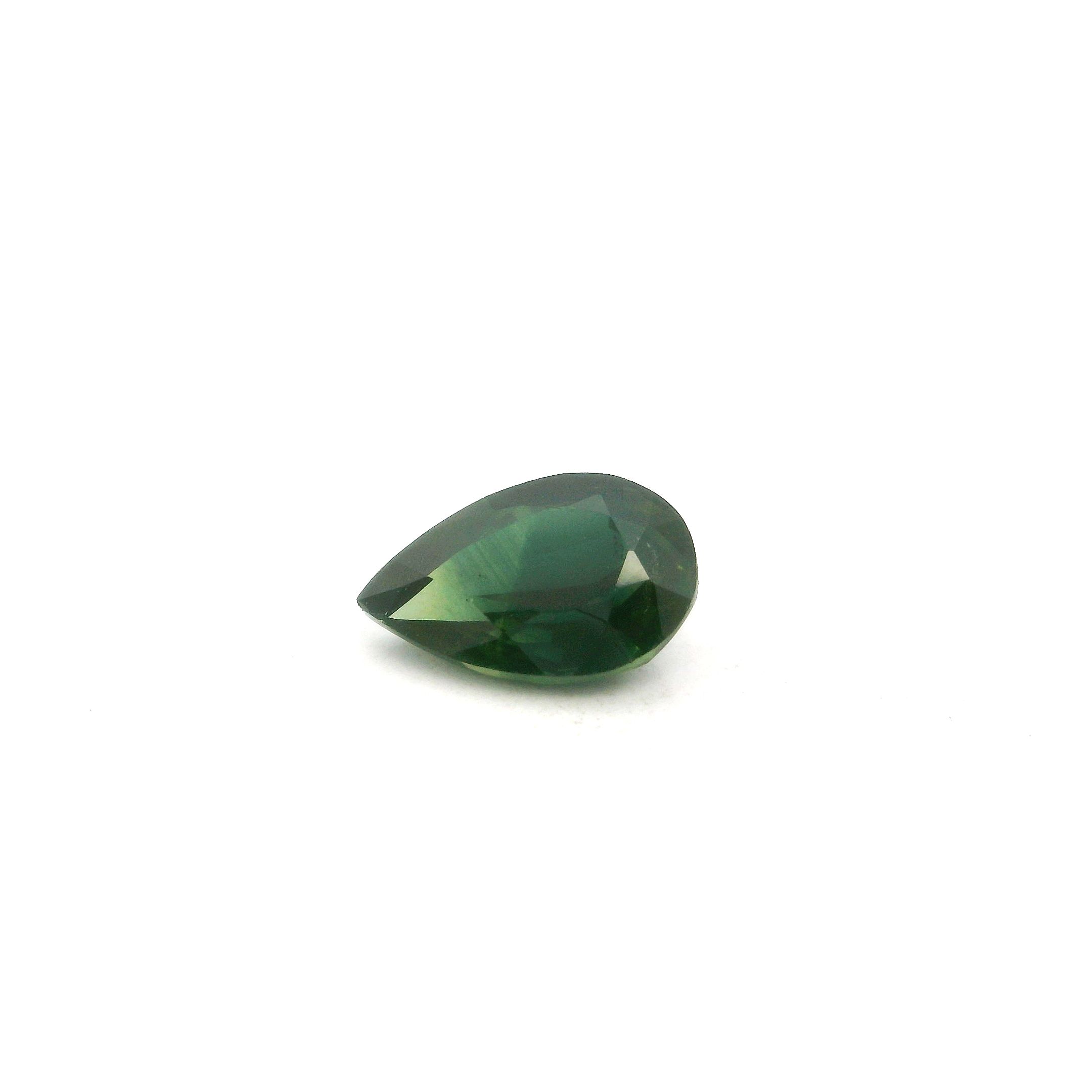 0.79 ct Pear Blue Natural Sapphire