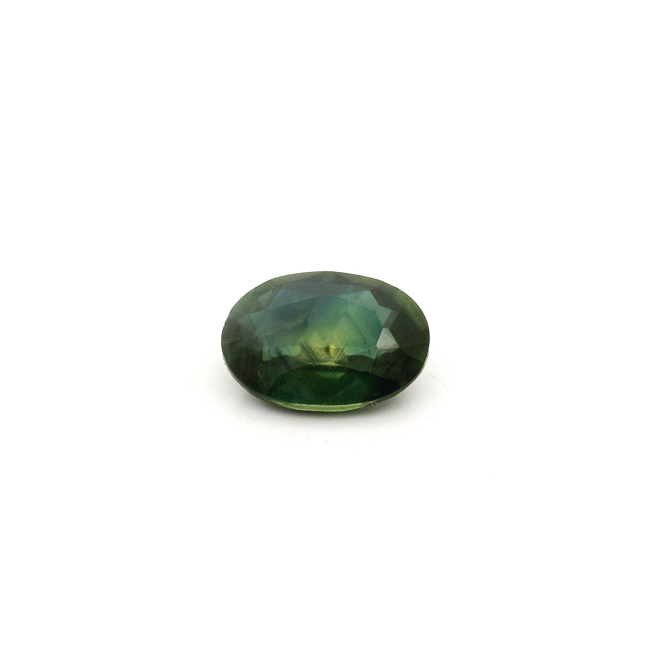 0.99 ct Oval Green Natural Sapphire