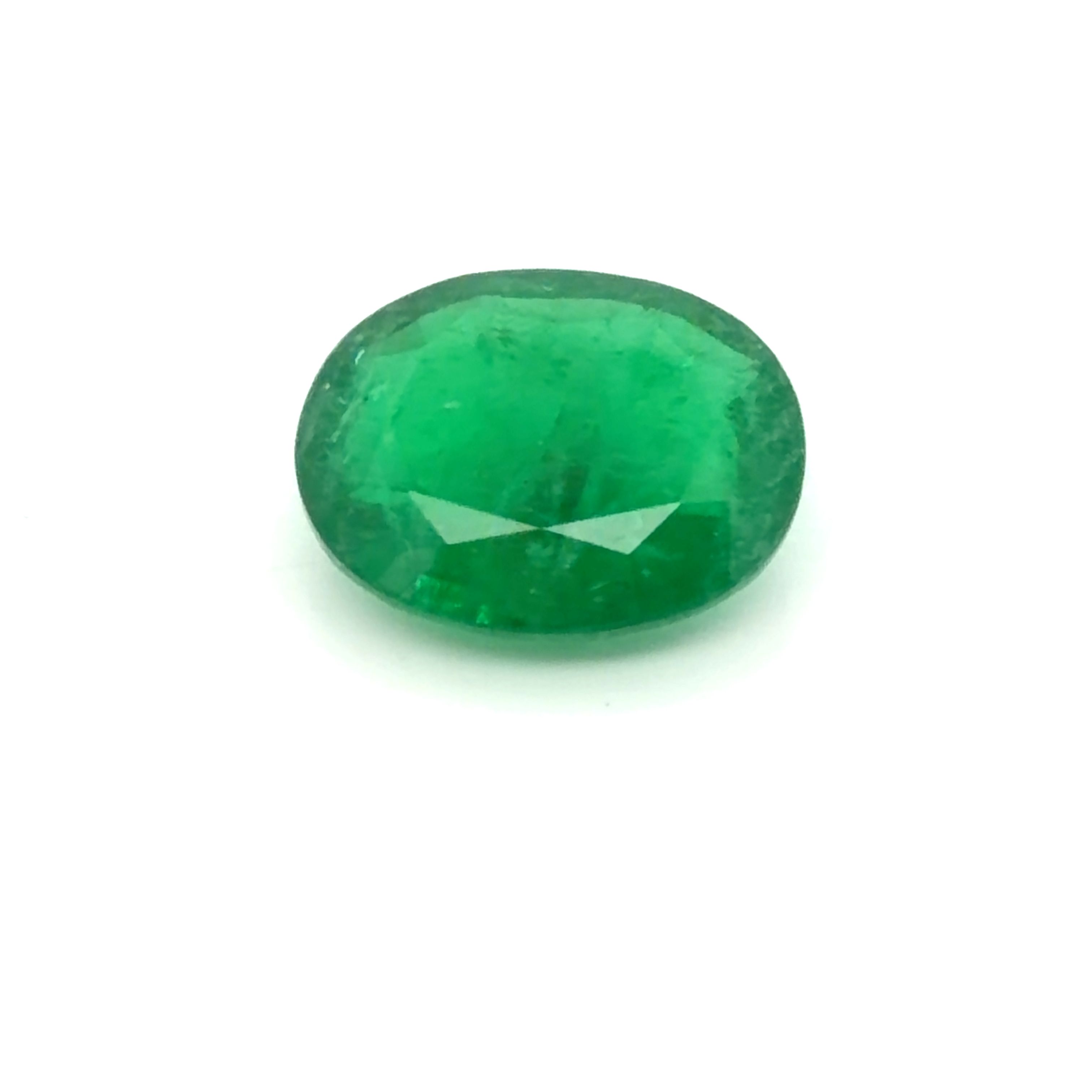 7.85 ct Oval Green Natural Emerald