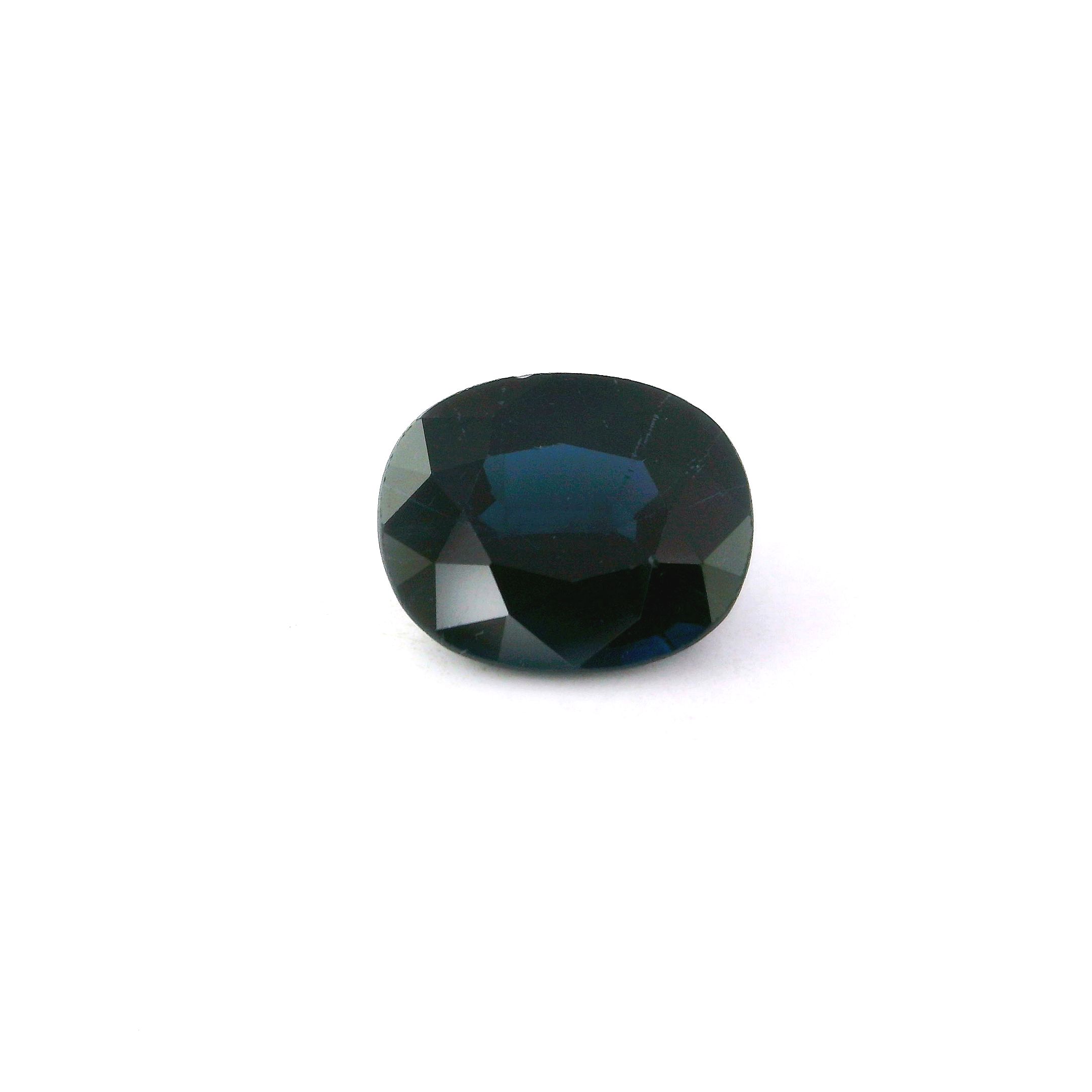 2.20 ct Oval Blue Natural Sapphire