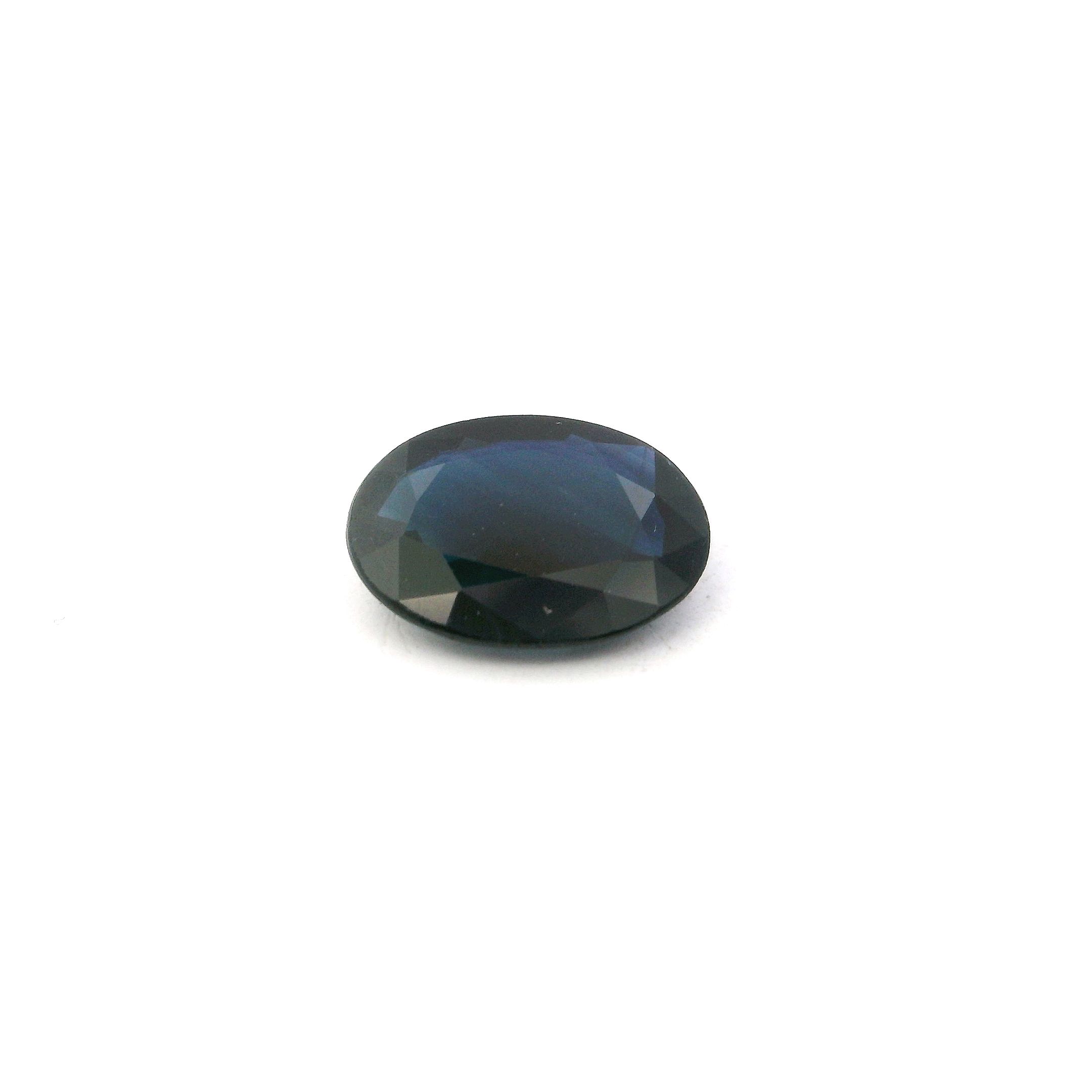 1.51 ct Oval Blue Natural Sapphire