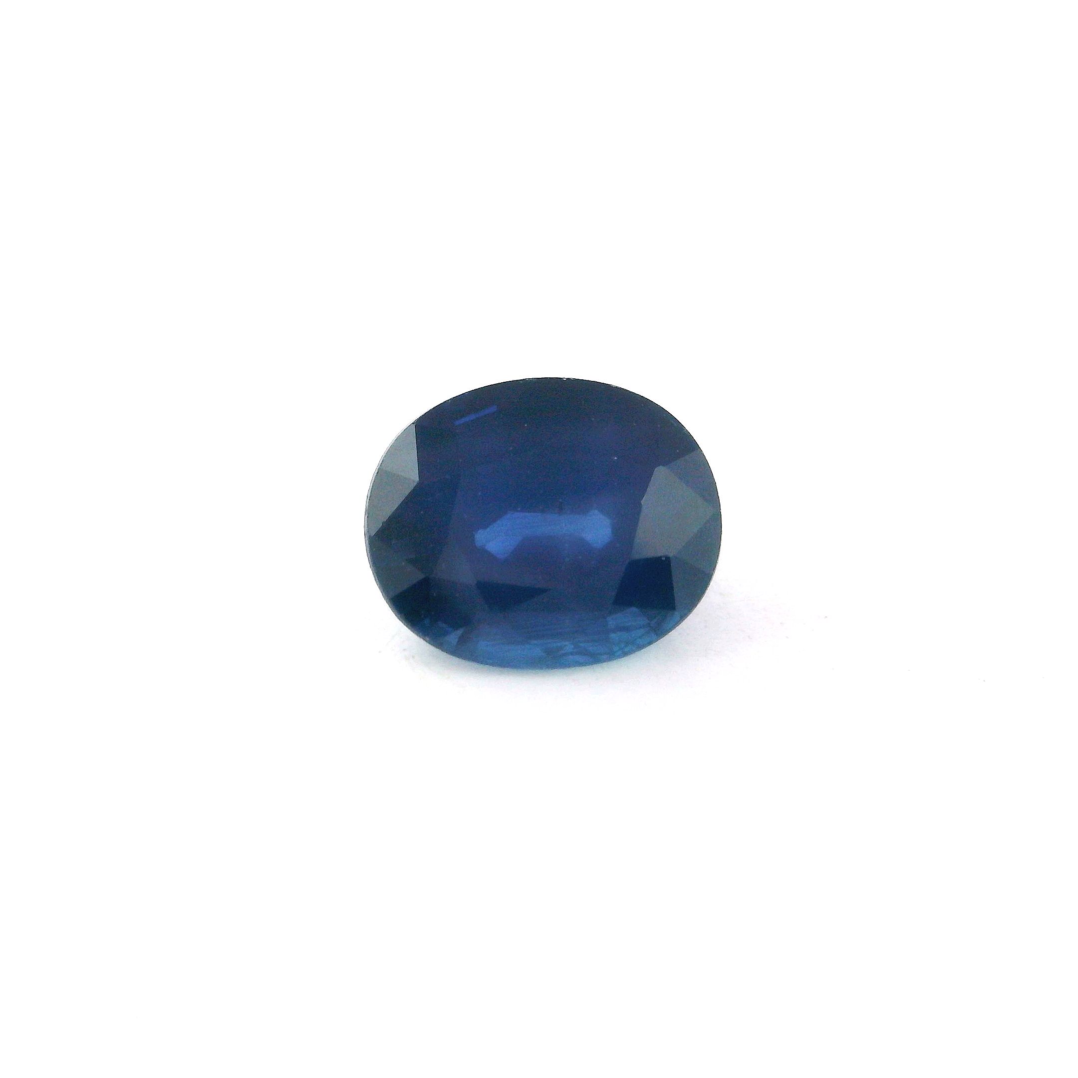 1.38 ct Oval Blue Natural Sapphire