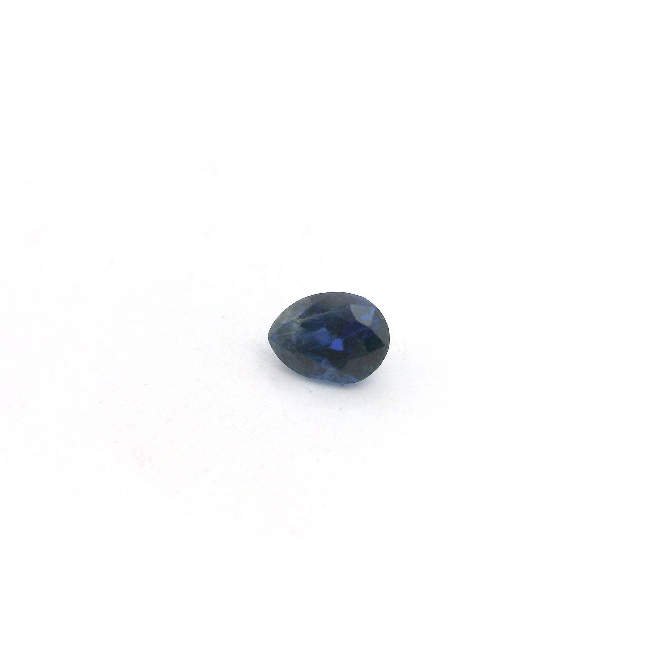 0.66 ct Pear Blue Natural Sapphire
