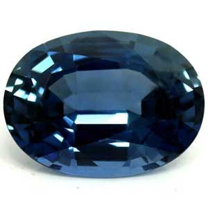 1.49 ct Oval Blue Natural Sapphire