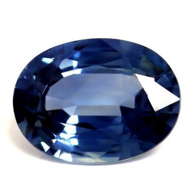 1.57 ct Oval Blue Natural Sapphire