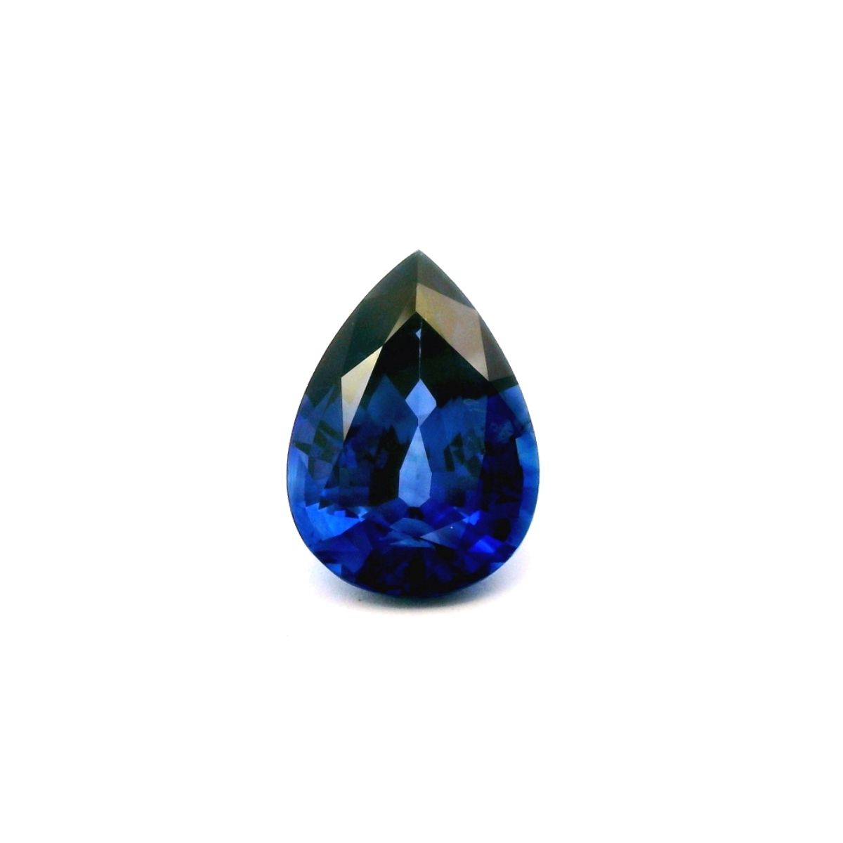10.62 ct Pear Blue Natural Sapphire