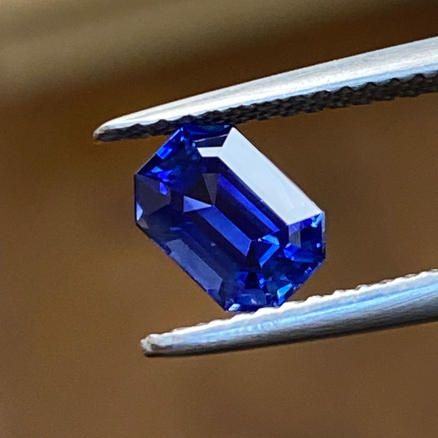 1.20 ct Emerald Blue Natural Sapphire