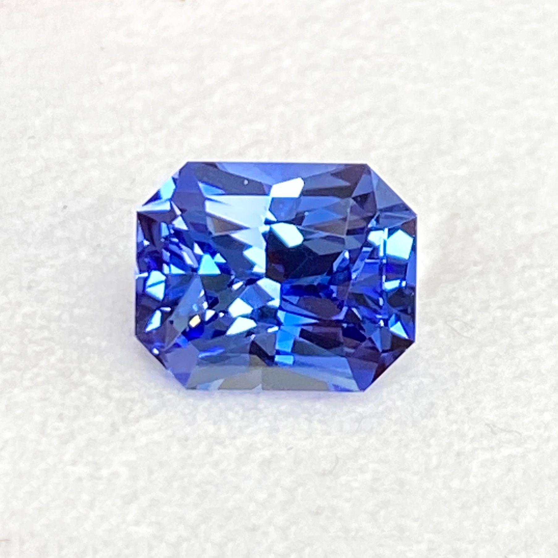 3.35 ct Radiant Blue Natural Sapphire