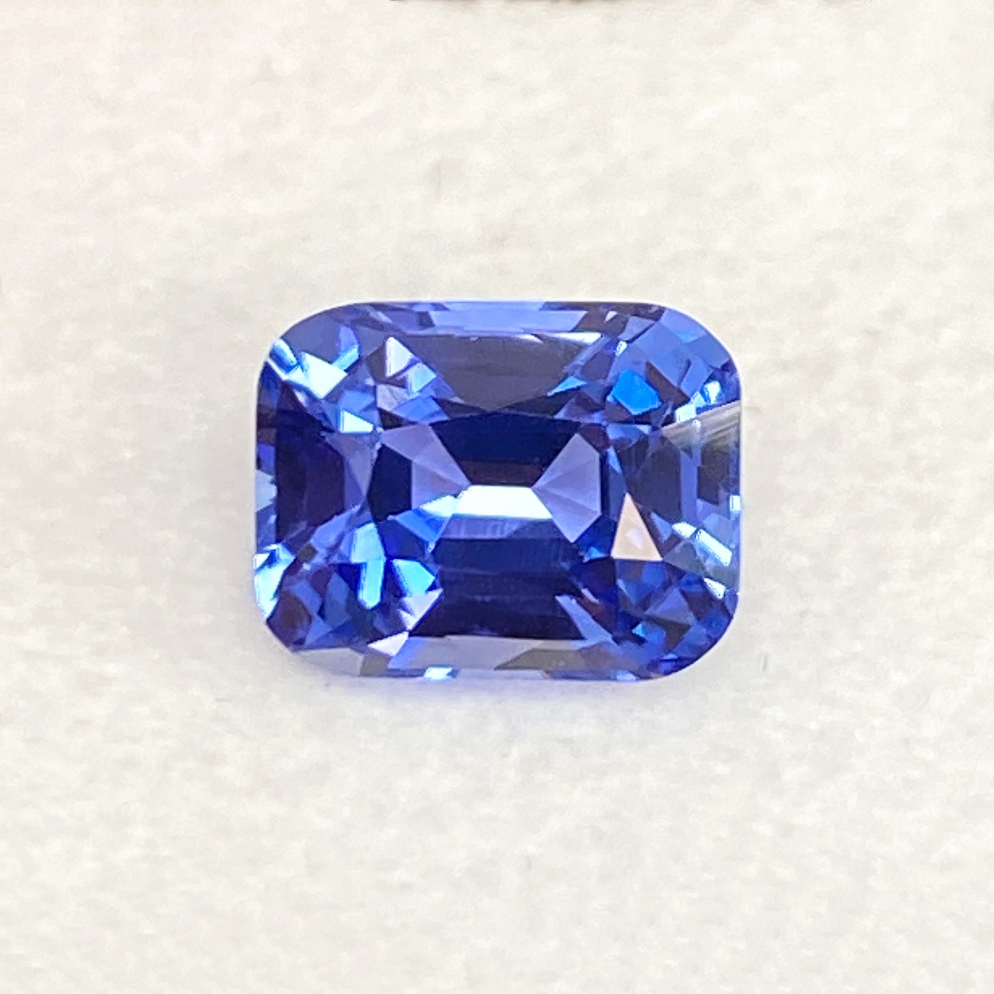 3.11 ct Cushion Blue Natural Sapphire