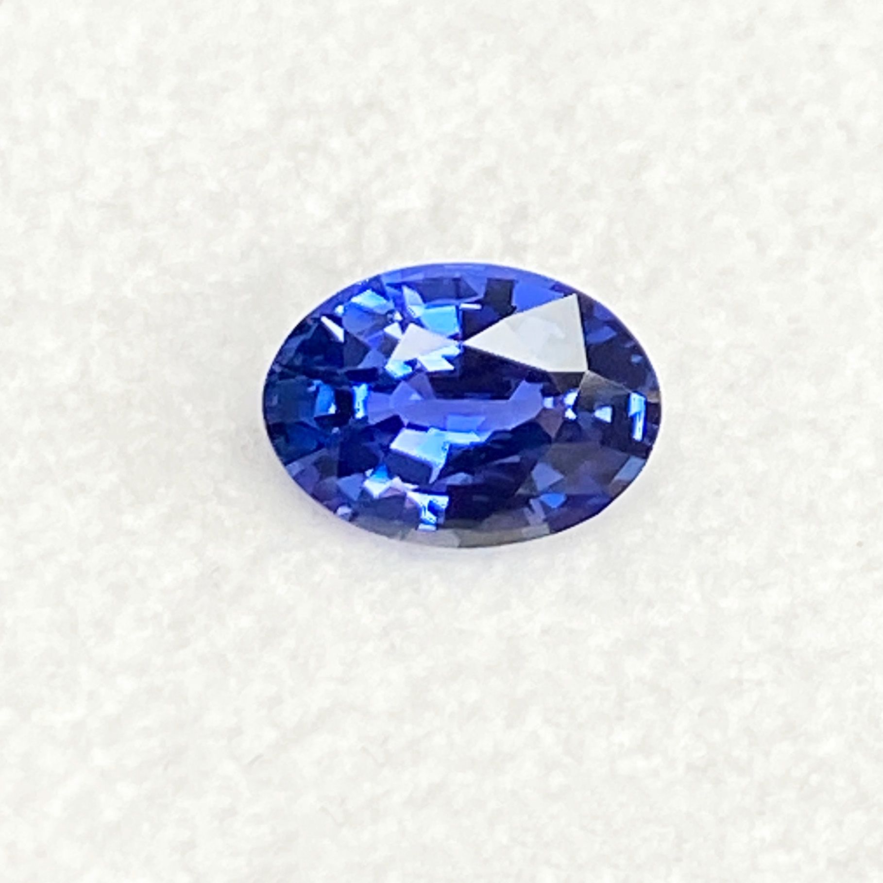 0.81 ct Oval Blue Natural Sapphire