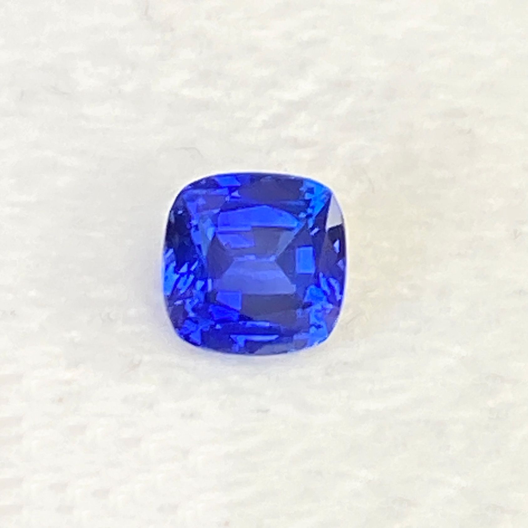 1.10 ct Cushion Blue Natural Sapphire