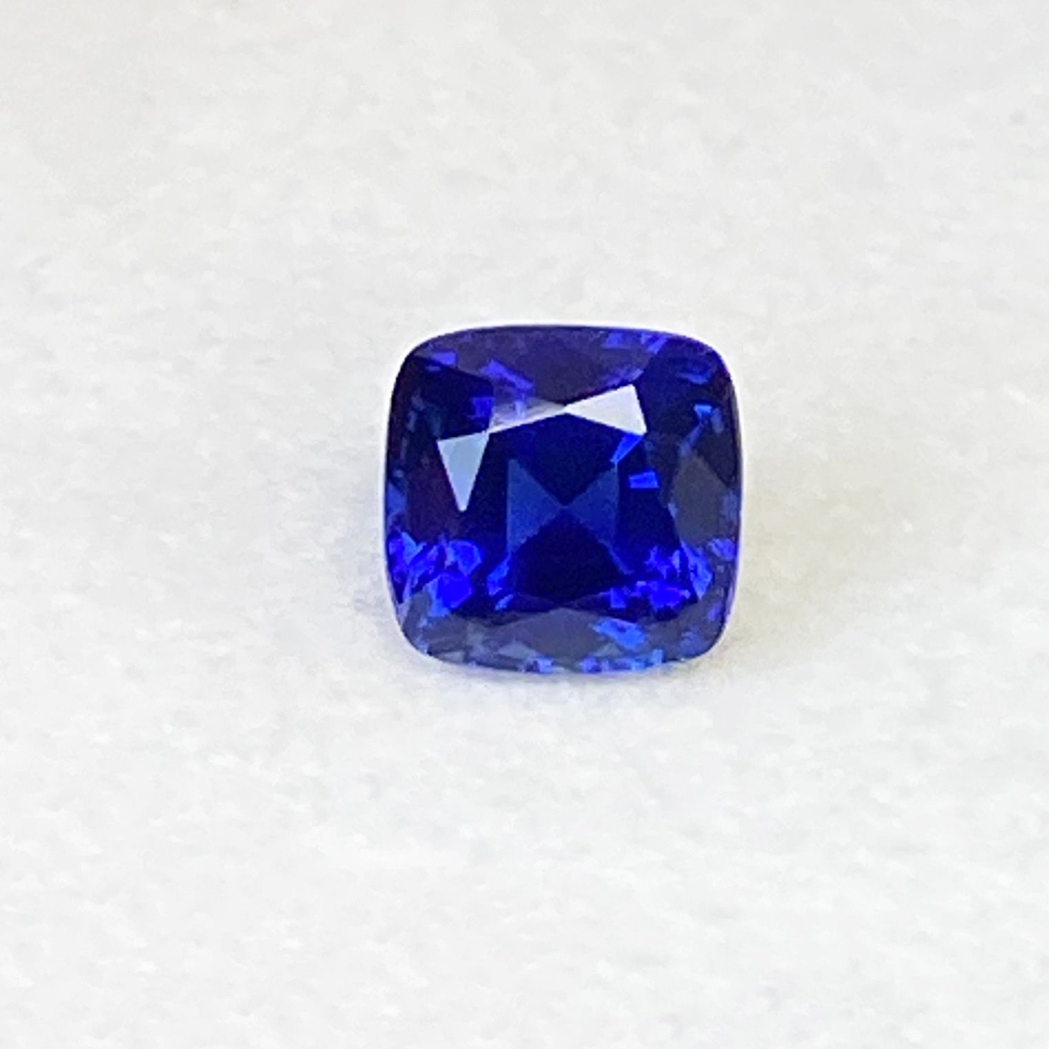 1.10 ct Cushion Blue Natural Sapphire