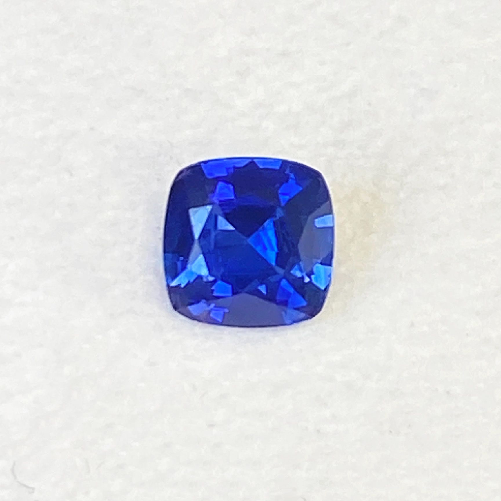 0.78 ct Cushion Blue Natural Sapphire