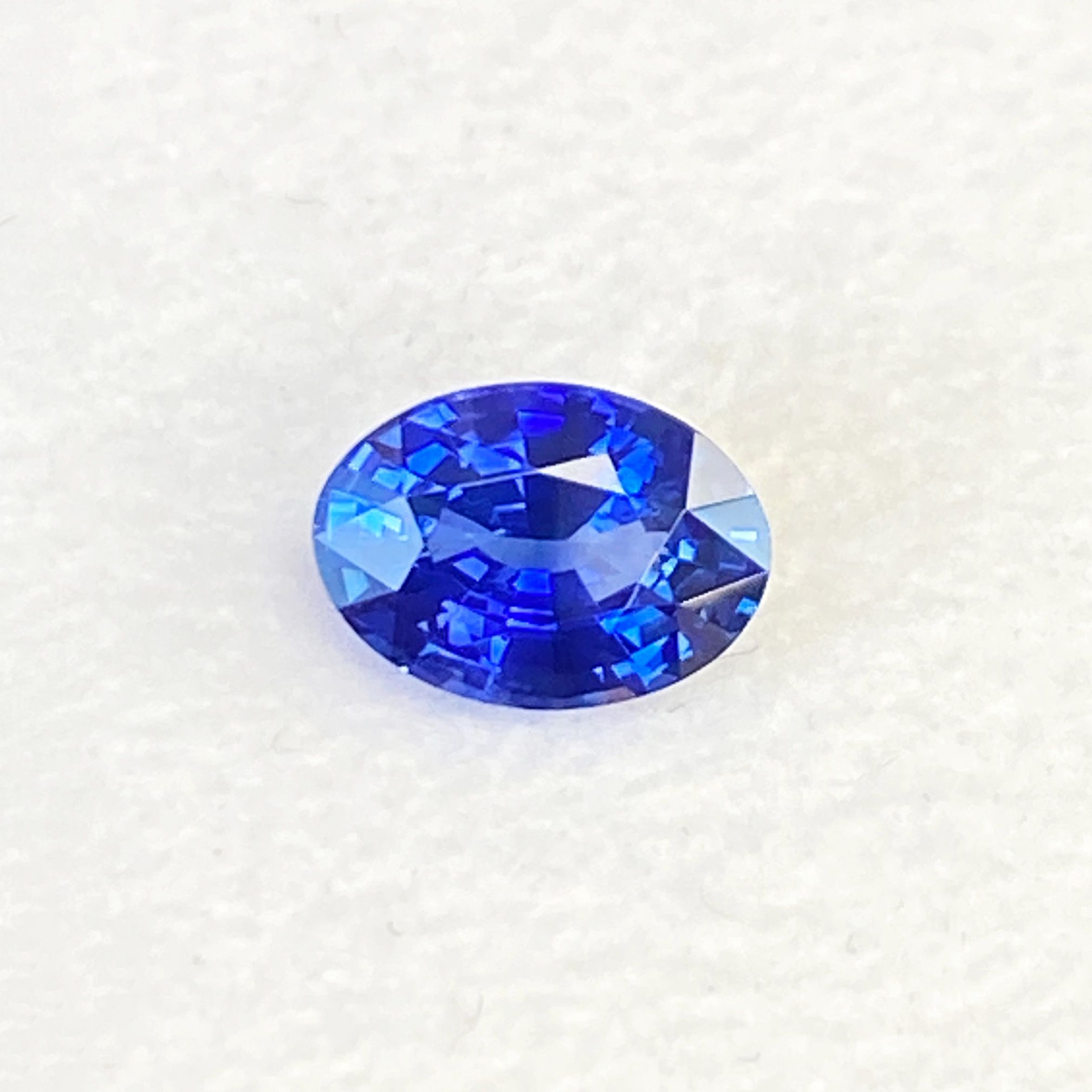 0.99 ct Oval Blue Natural Sapphire
