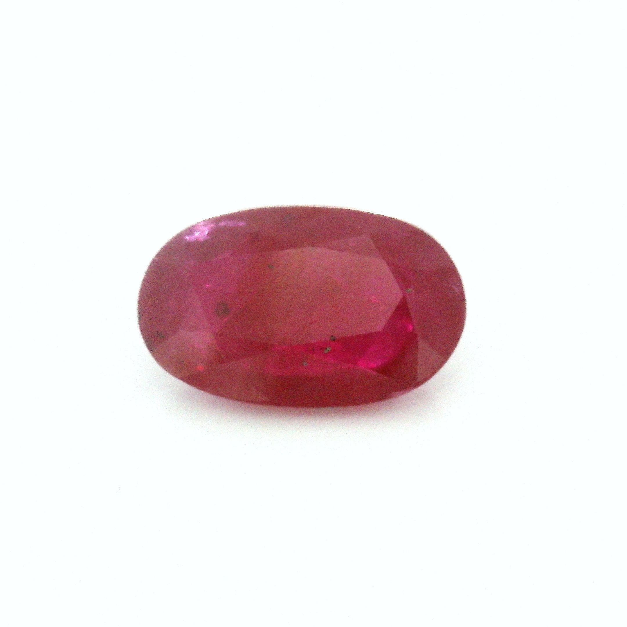 5.79 ct Oval Red Natural Ruby