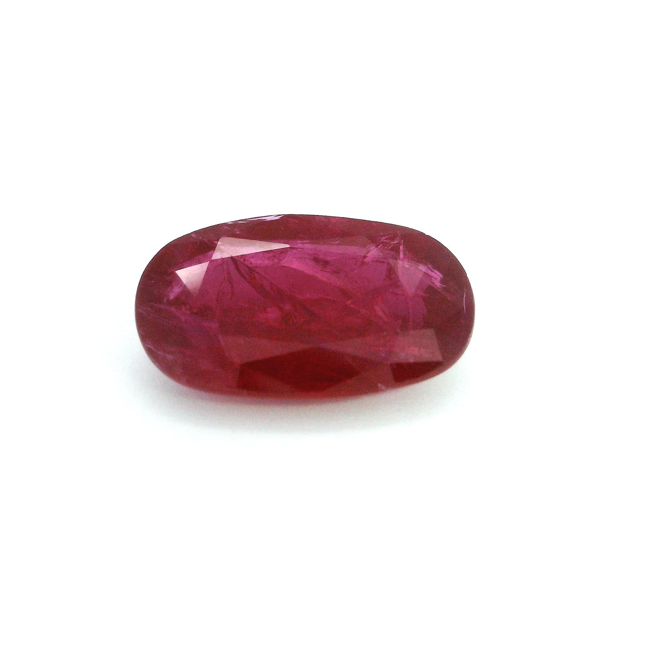 4.72 ct Oval Red Natural Ruby