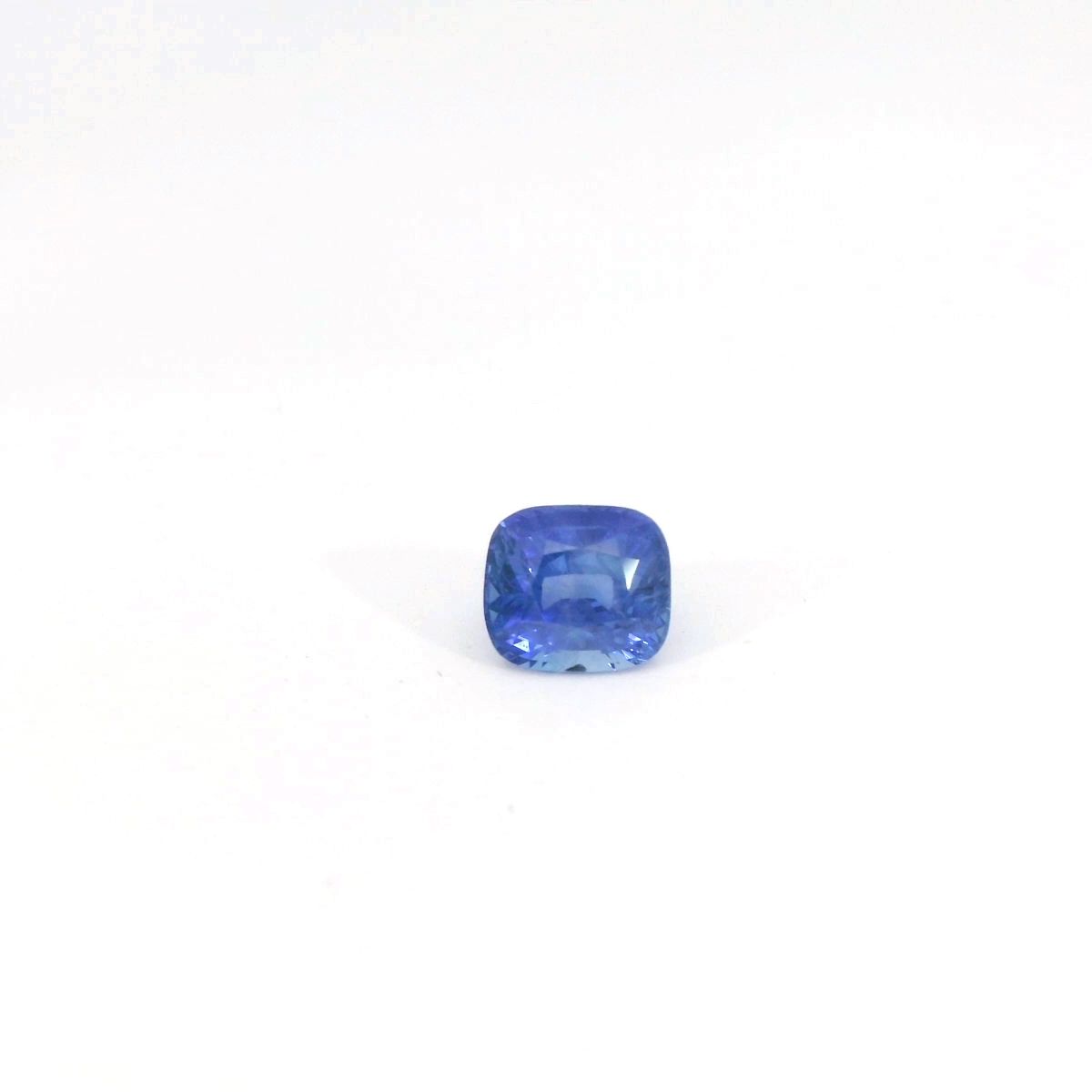 2.10 ct Cushion Blue Natural Sapphire