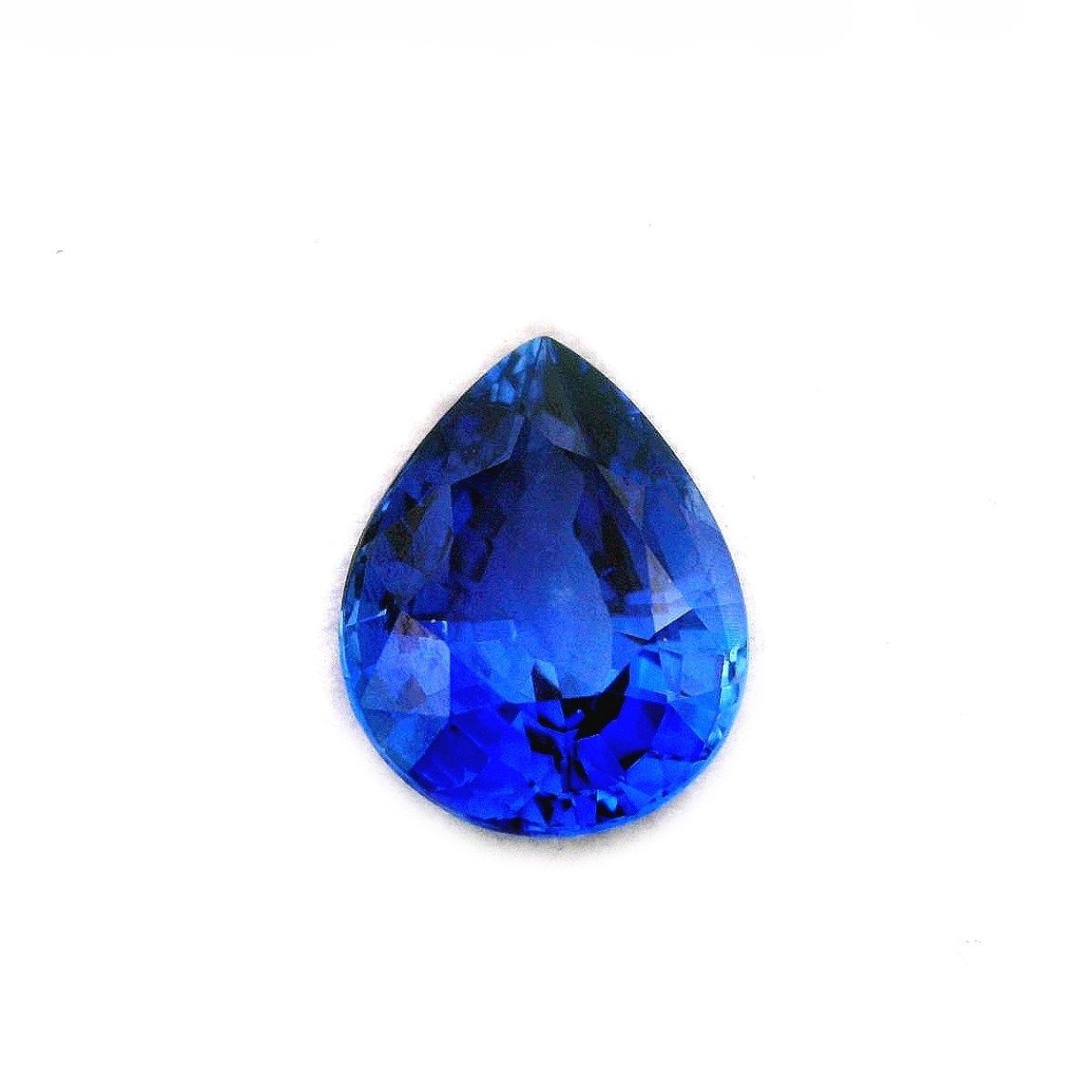 4.72 ct Pear Blue Natural Sapphire