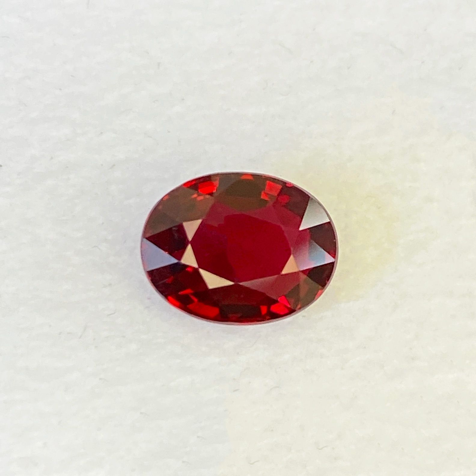2.26 ct Oval Red Natural Ruby