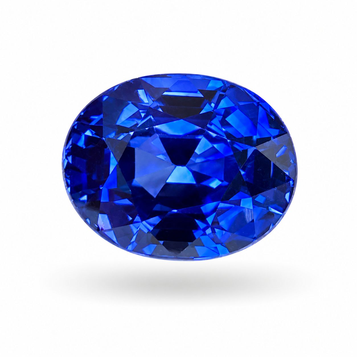 3.38 ct Oval Blue Natural Sapphire