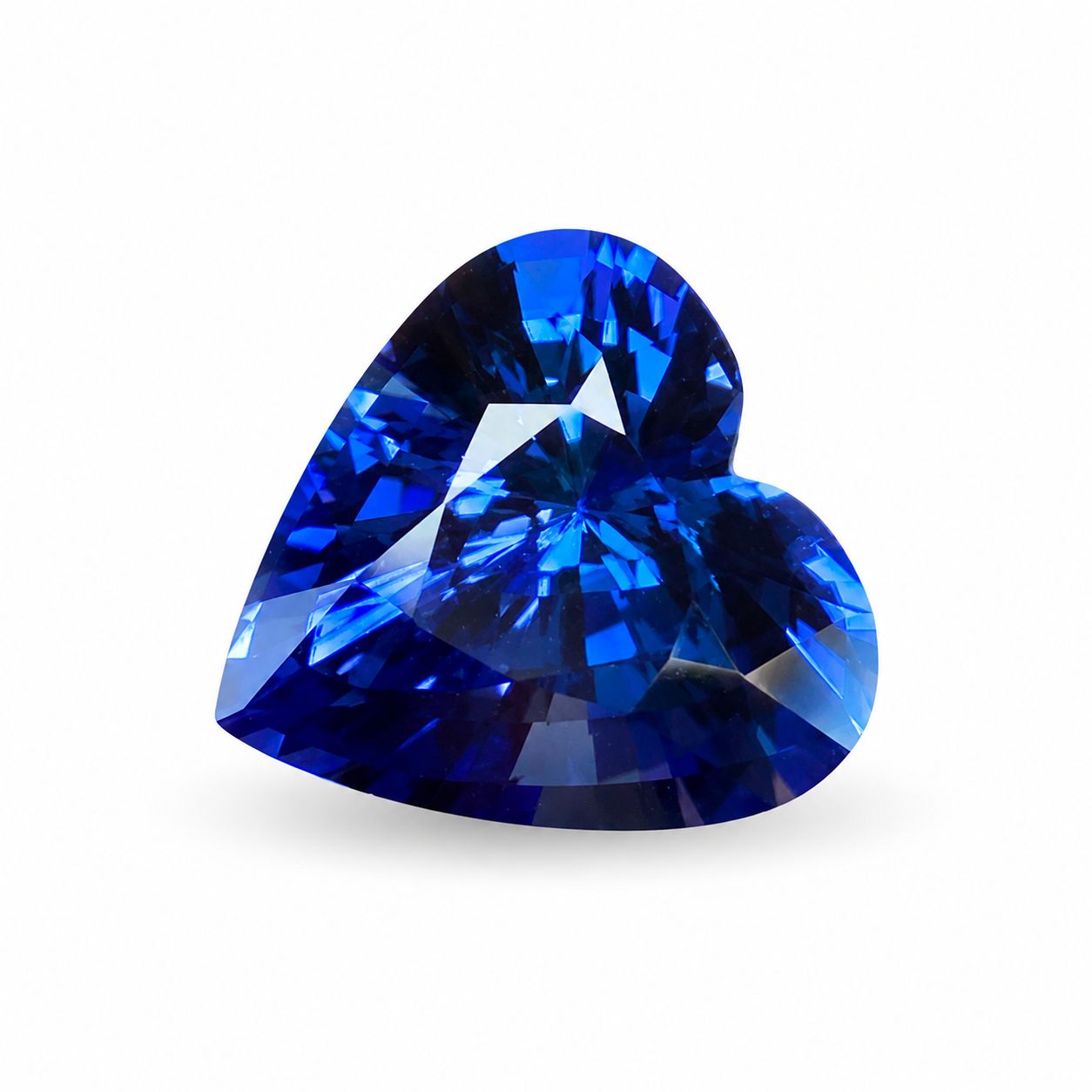 3.12 ct Heart Blue Natural Sapphire