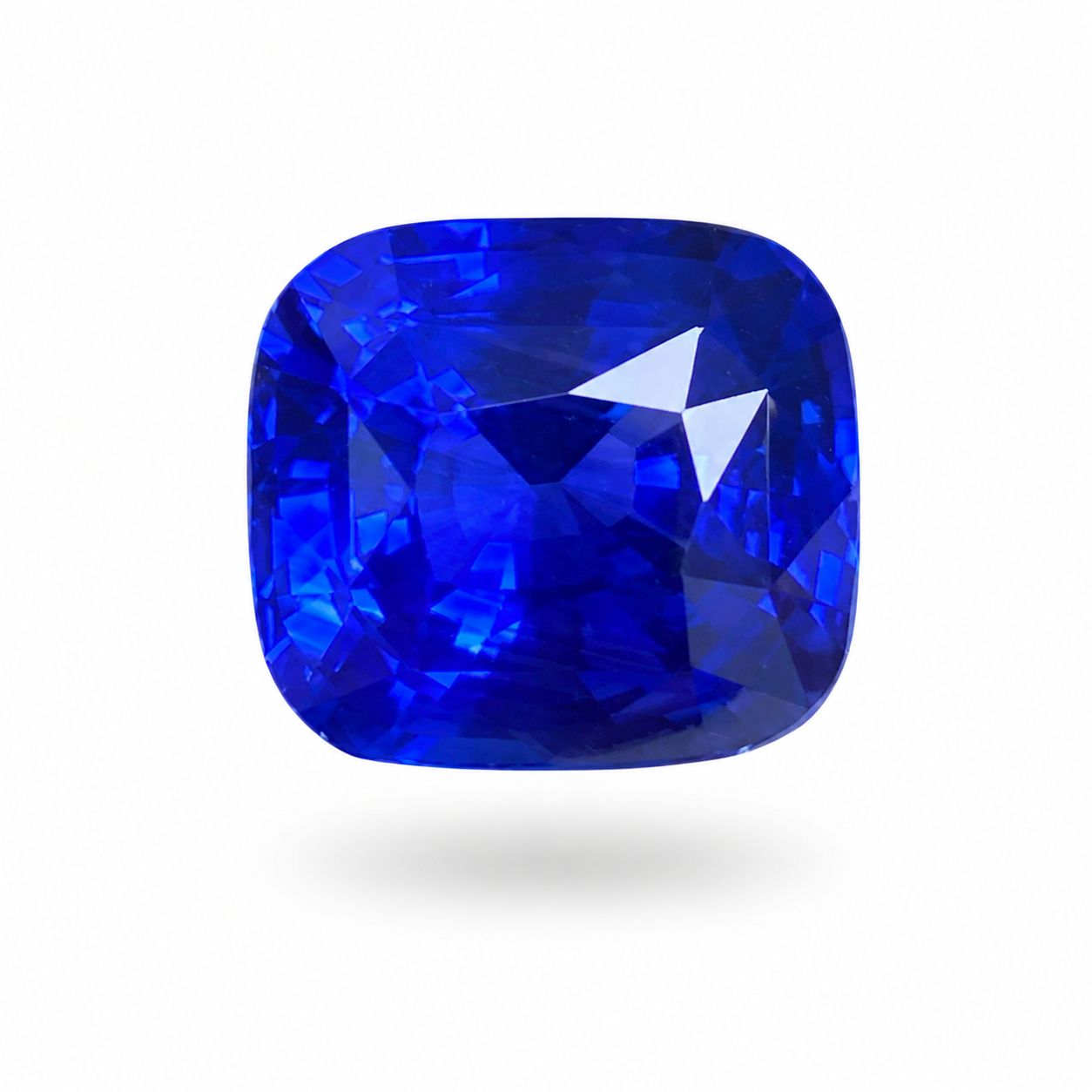 4.55 ct Cushion Blue Natural Sapphire