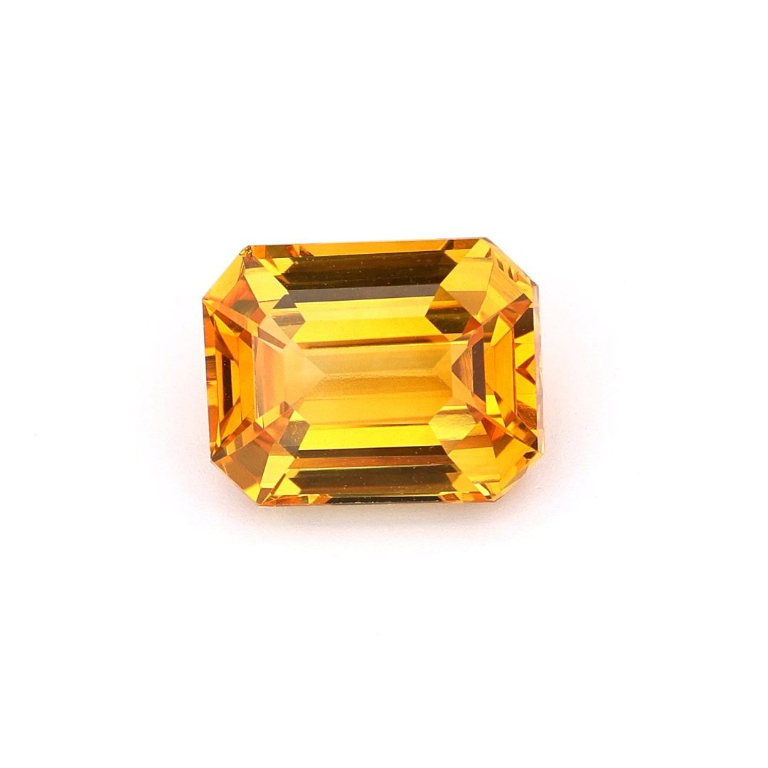 4.53 ct Emerald Yellow Natural Sapphire
