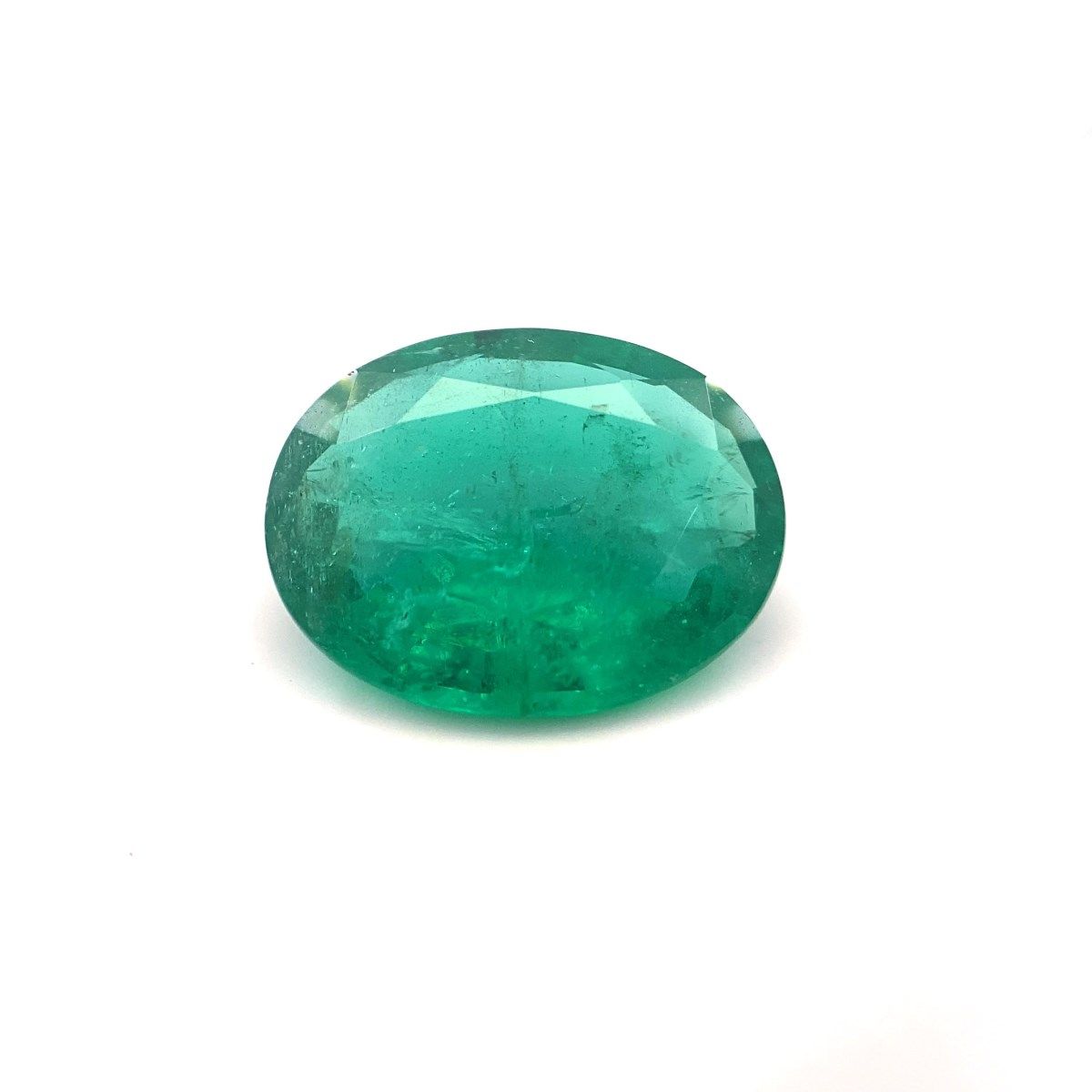 5.62 ct Oval Green Natural Emerald