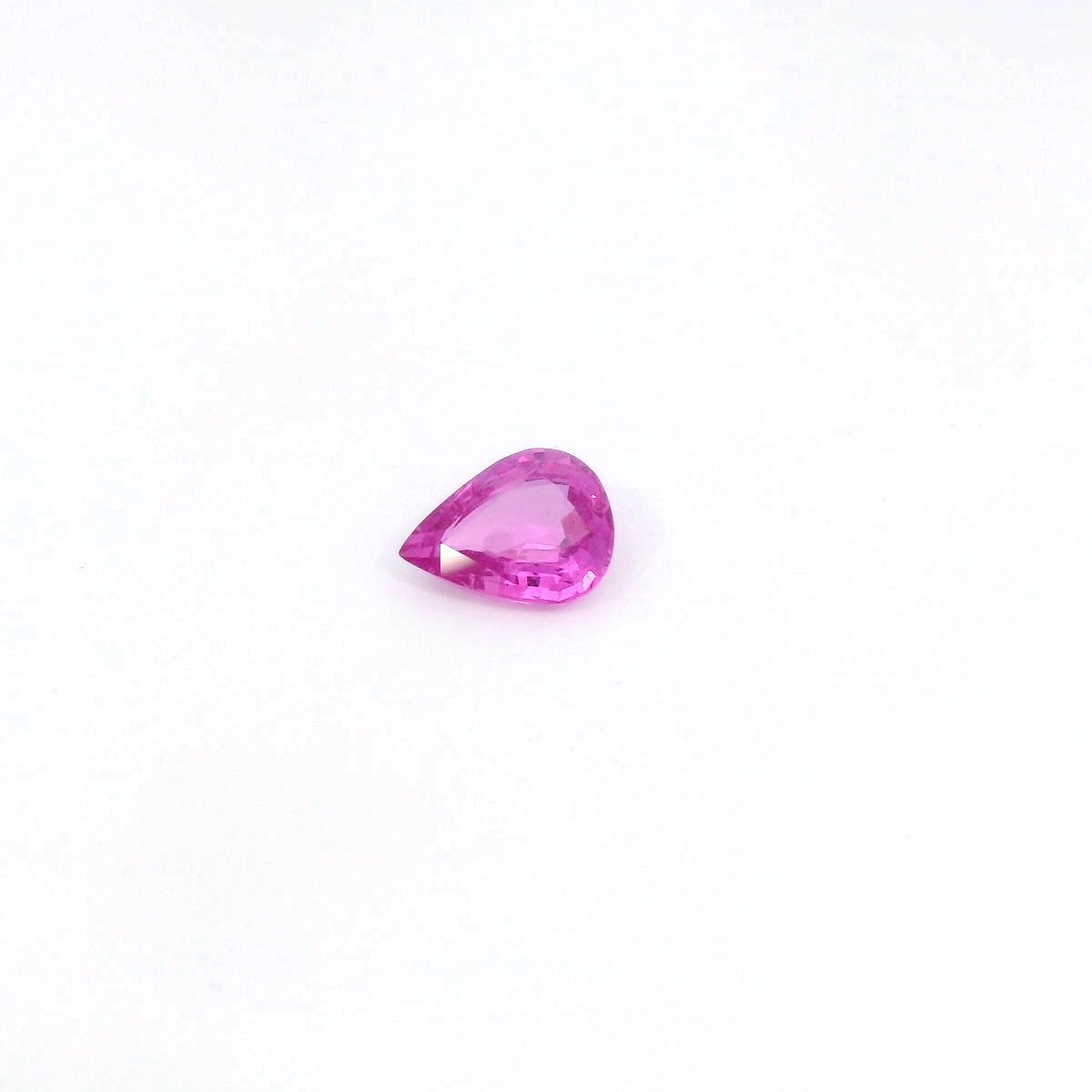 1.64 ct Pear Pink Natural Sapphire