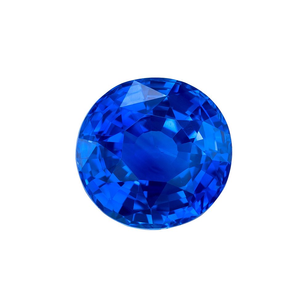 1.13 ct Round Blue Natural Sapphire