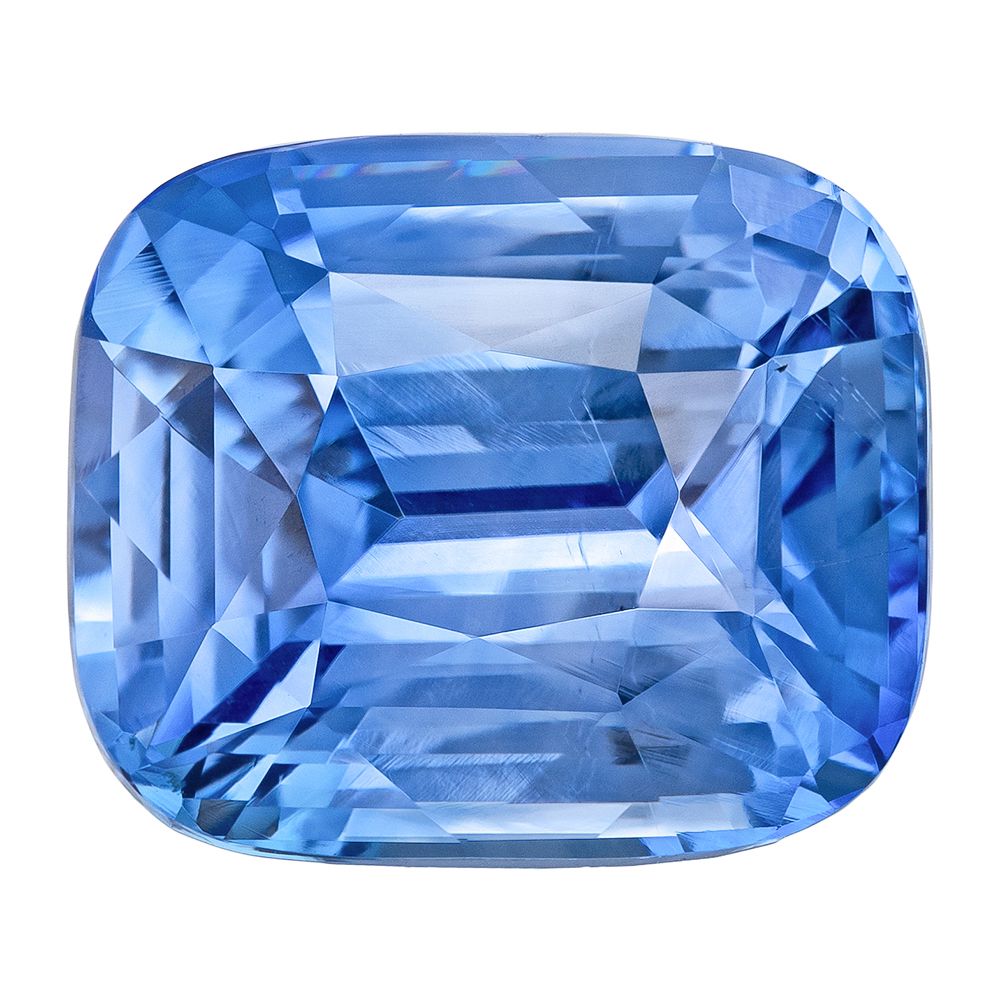 7.51 ct Cushion Blue Natural Sapphire