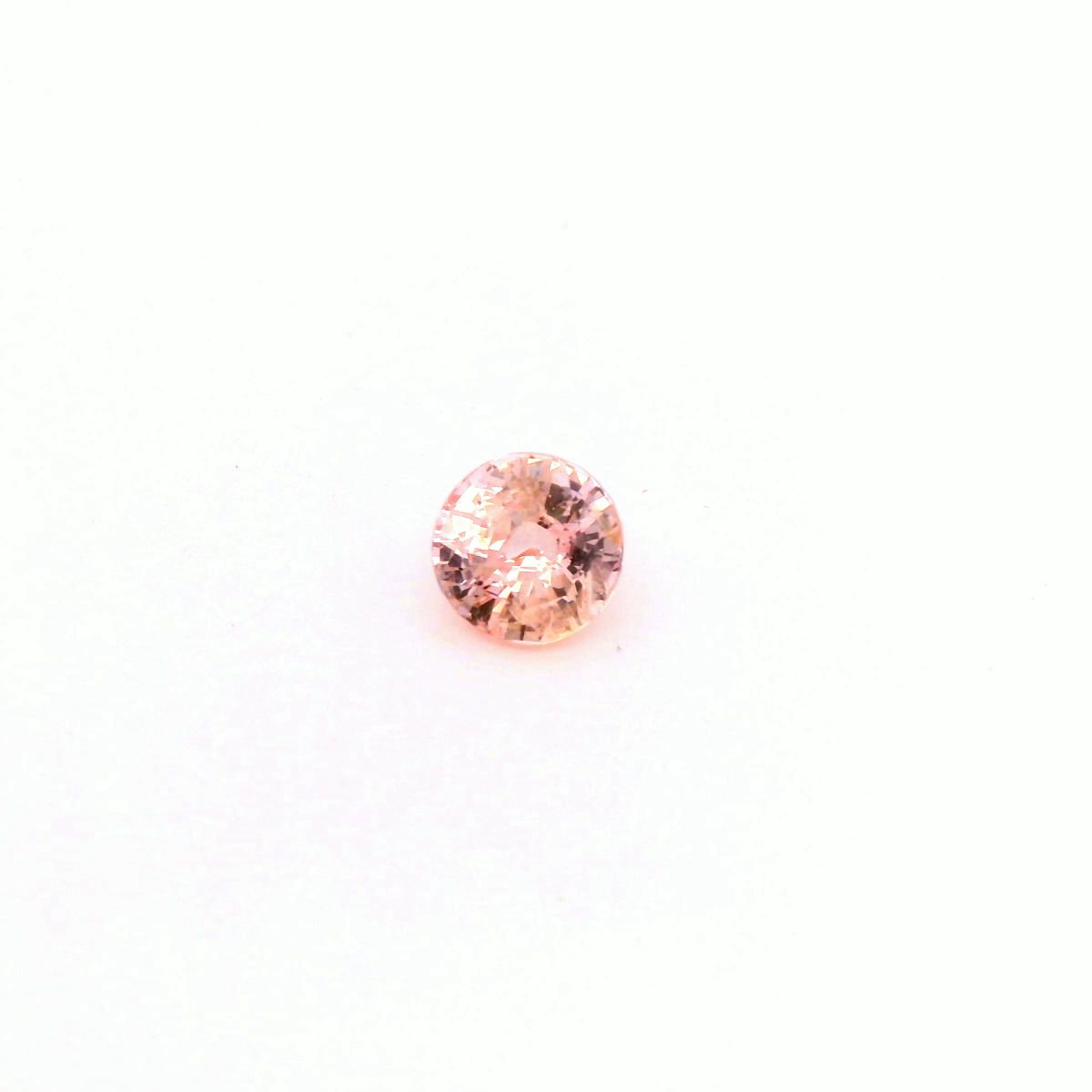 3.07 ct Round Orange Natural Sapphire