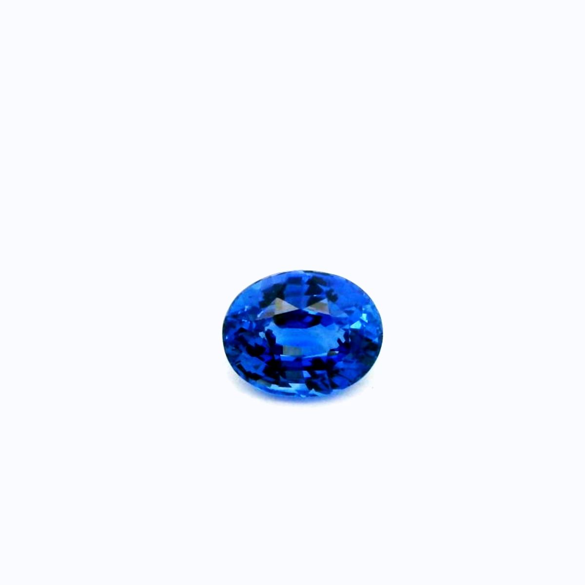 2.25 ct Oval Blue Natural Sapphire