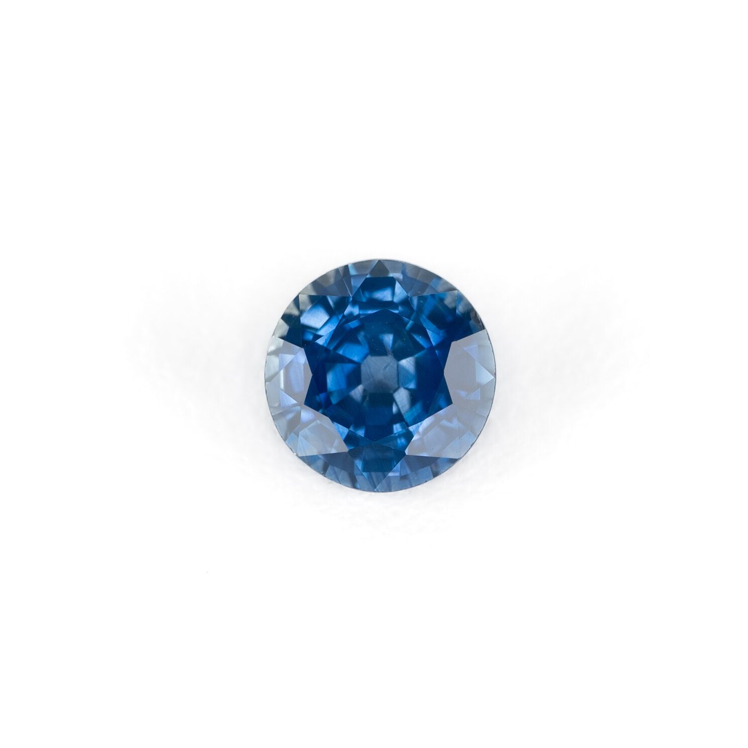 1.26 ct Round Blue Natural Sapphire