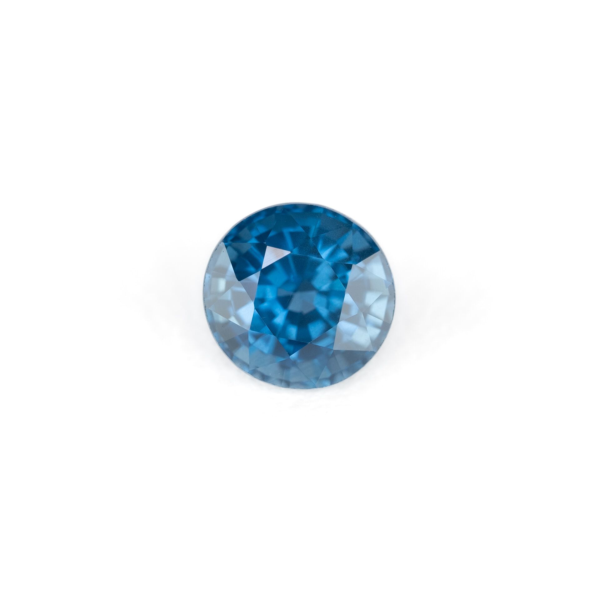 1.40 ct Round Blue Natural Sapphire